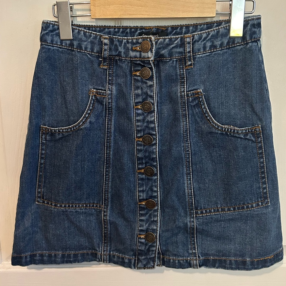 *SOLD* Blue Denim Mini Skirt